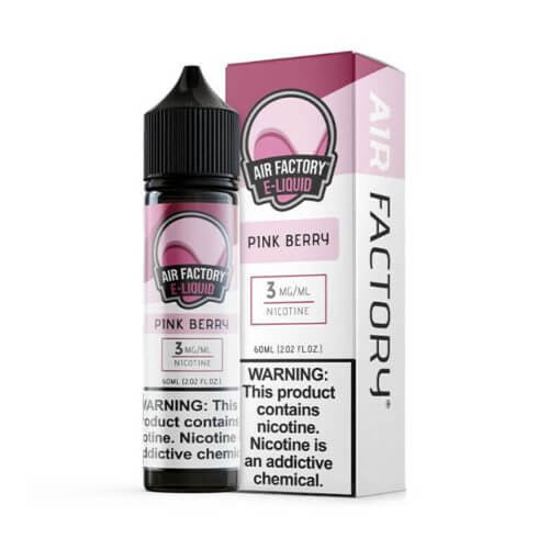 Air Factory Pink Berry E-Liquid 60ml background