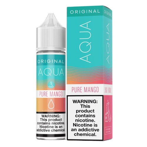 Aqua E-Liquid - Pure Mango 60ml background