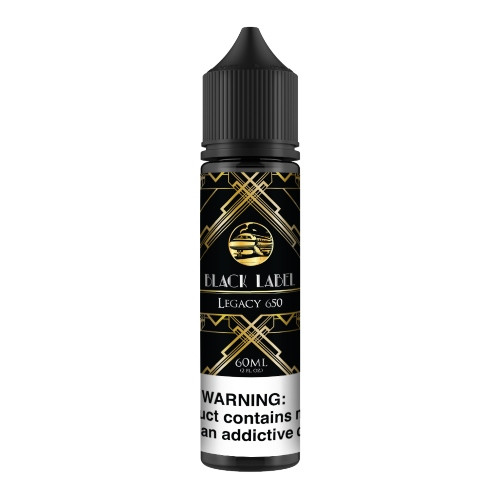 Legacy 650 - Black Label E-Liquid 60ml background