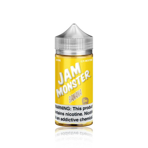 Banana - Jam Monster E Liquid background