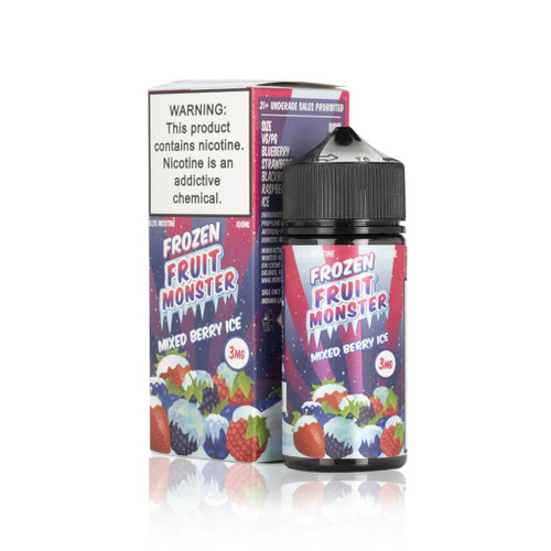 Mixed Berry Ice by Frozen Fruit Monster E Liquid background