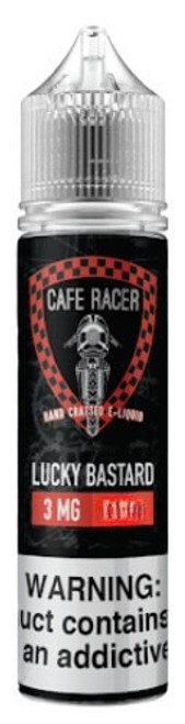 Cafe Racer Lucky Bastard E-Liquid 120ml background