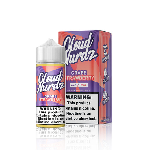 Grape Strawberry - Cloud Nurdz E Liquid background