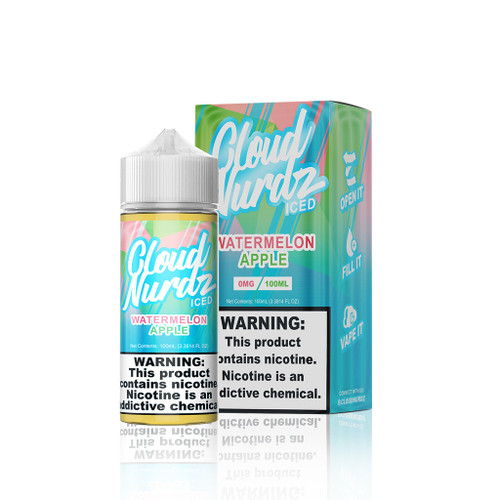 Watermelon Apple - Cloud Nurdz Iced E Liquid background