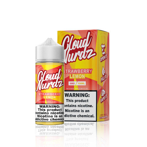 Strawberry Lemon - Cloud Nurdz E Liquid background