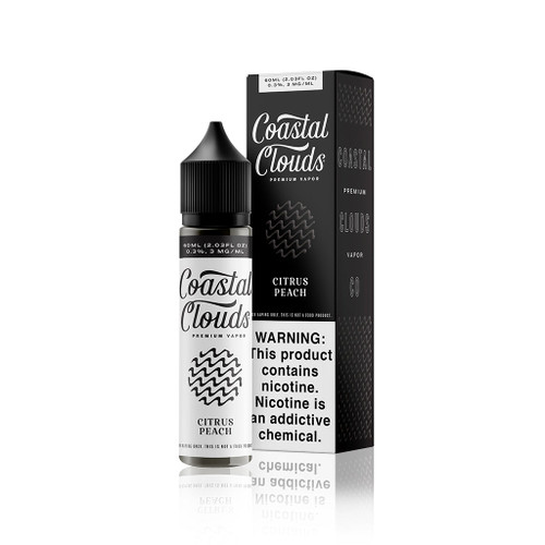 Citrus Peach (Sugared Nectarine) - Sweets By Coastal Clouds E Liquid background