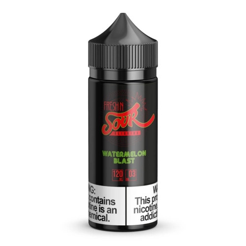 Fresh N Sour E-Liquid - Watermelon Blast 120ml background