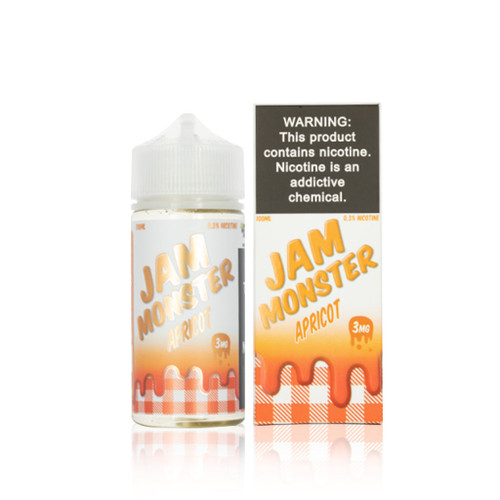 Apricot by Jam Monster E Liquid background