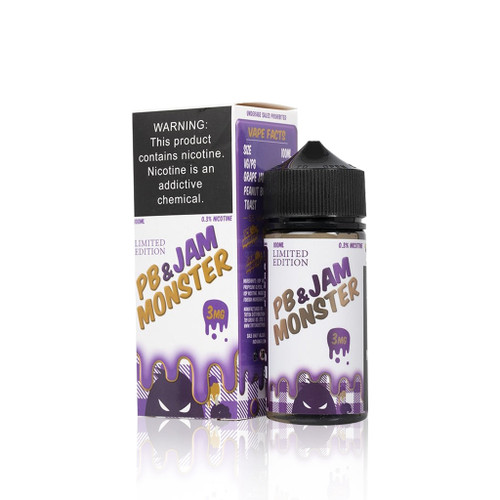 Jam Monster E-Liquid - PB&Jam Monster (Limited Edition) - 100ml main