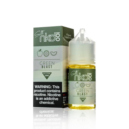 NKD 100 Salt E-Liquid - Melon Kiwi (Green Blast) - 30ml background