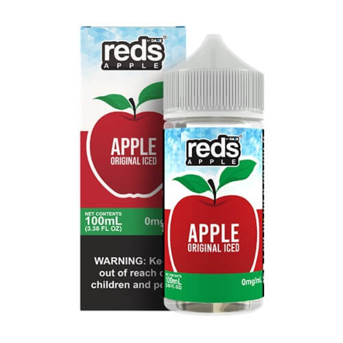 Reds E-Liquid - Apple Original Iced 100ml background