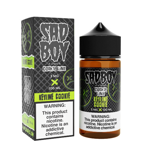 Sad Boy E-Liquid - Keylime Cookie background