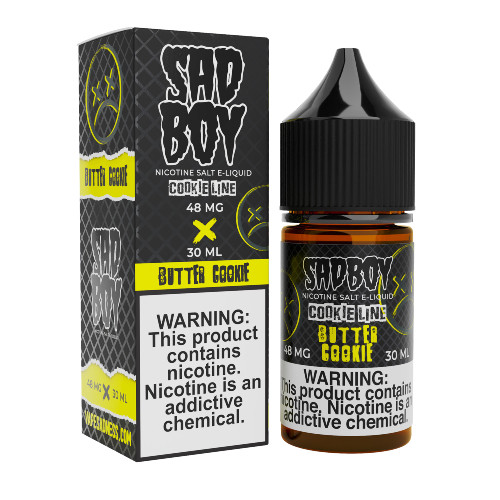 Sad Boy Salts - Cookie Butter E-liquid background