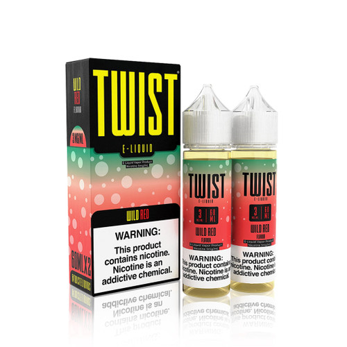 Lemon Twist E-Liquid - Wild Red (Wild Watermelon Lemonade) - 60ml (x2) background