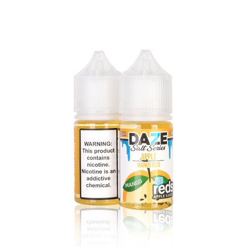 7 Daze Salt Series E-Liquid - Mango Reds Apple Iced - 30ml background